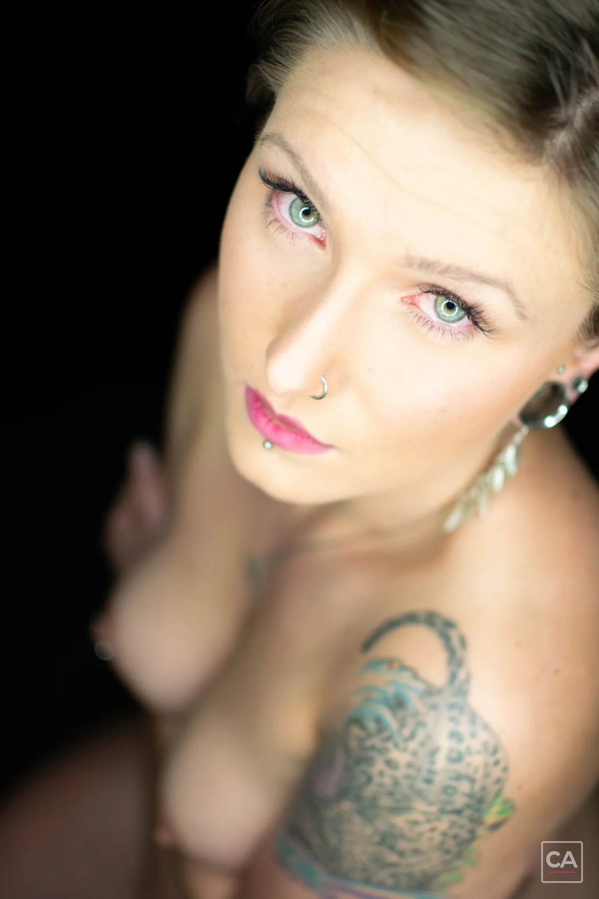 Nahportrait mit Blick zur Kamera