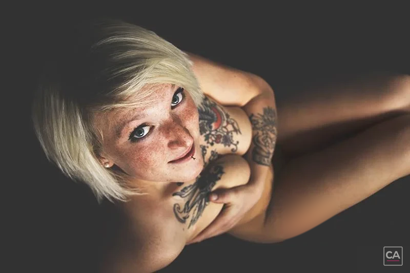 Portrait mit Blick zur Kamera